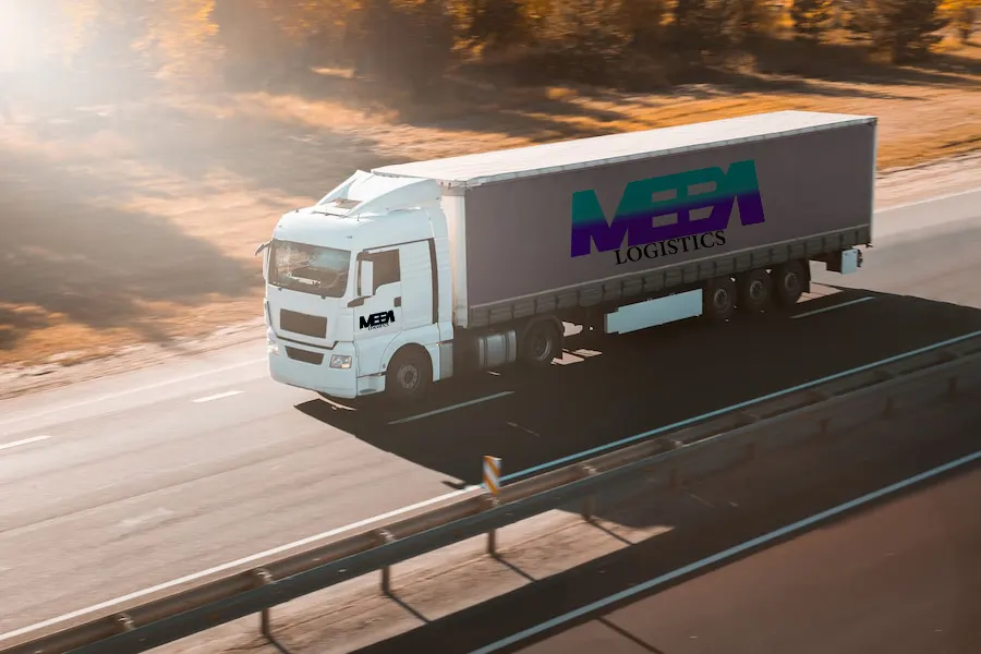 MBBA Logistics branded trailer